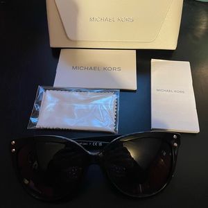 Brand new pair of Michael Kors sunglasses Black